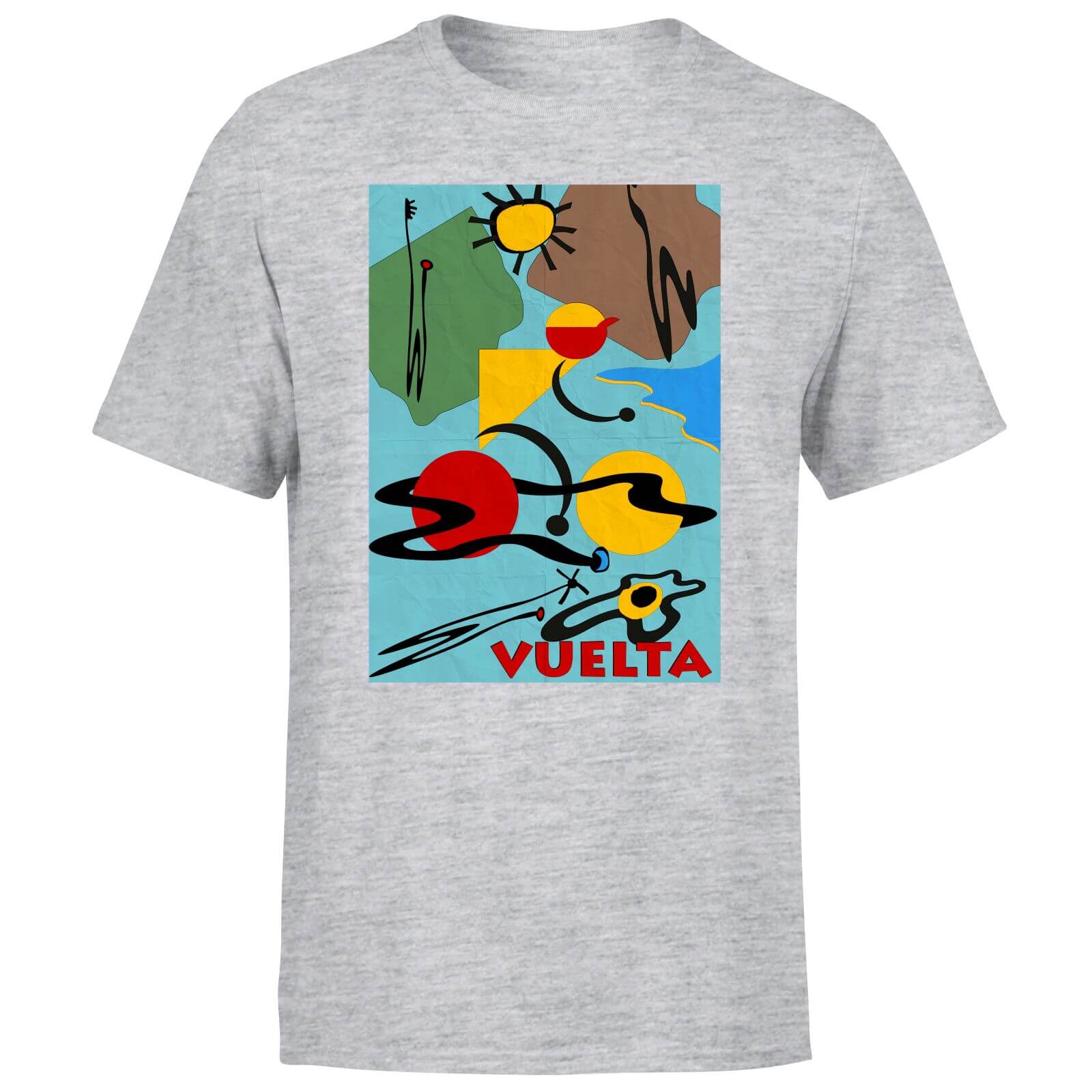 Vuelta Miro Men's T-Shirt - Grey - S - Grey
