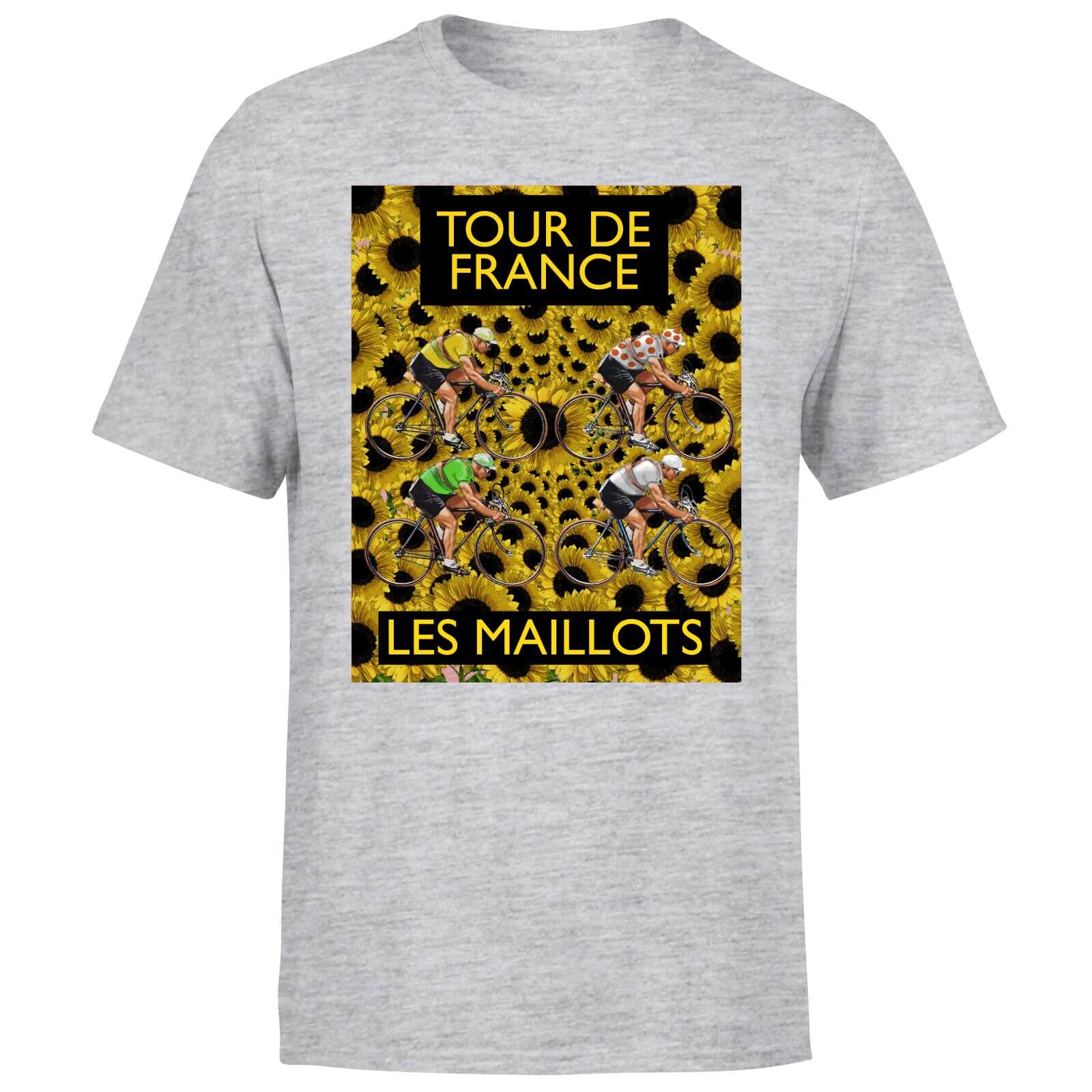 TDF Les Maillots Mens T-Shirt - Grey - XS - Grey