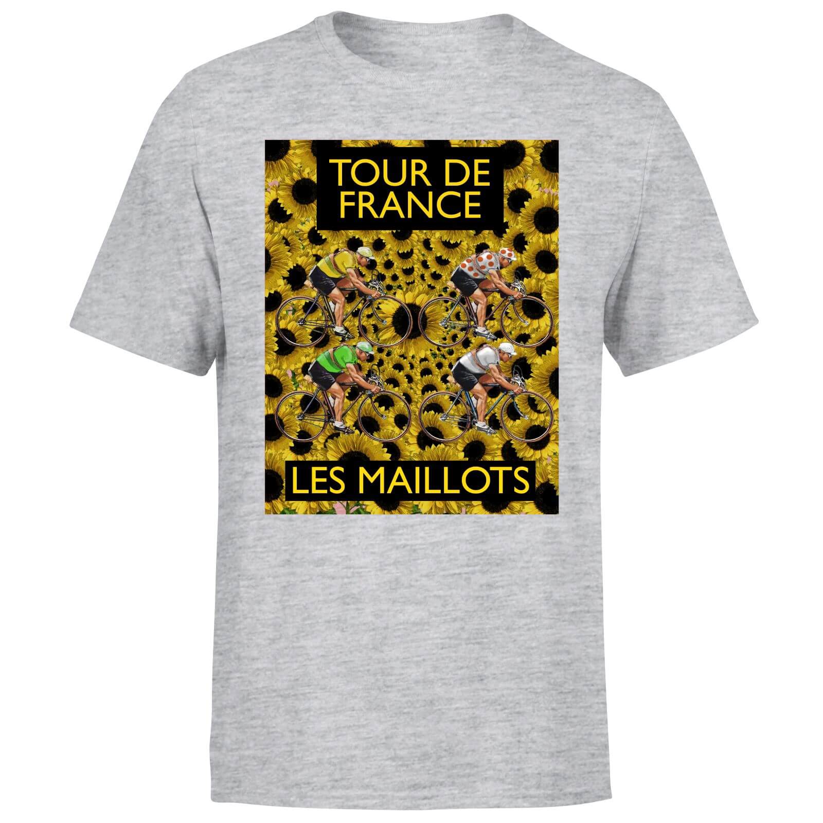 TDF Les Maillots Men's T-Shirt - Grey - XL - Grey