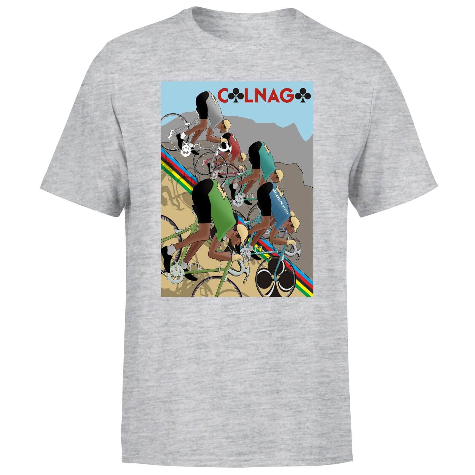 Colnago Men's T-Shirt - Grey - 3XL - Grey