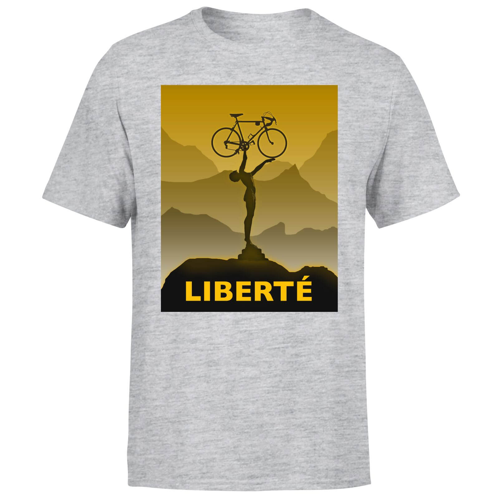 Liberte Men's T-Shirt - Grey - 5XL - Grey