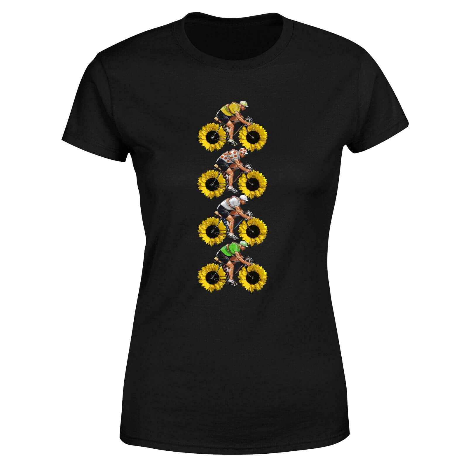 Tournesol Riders Women's T-Shirt - Black - XS - Black