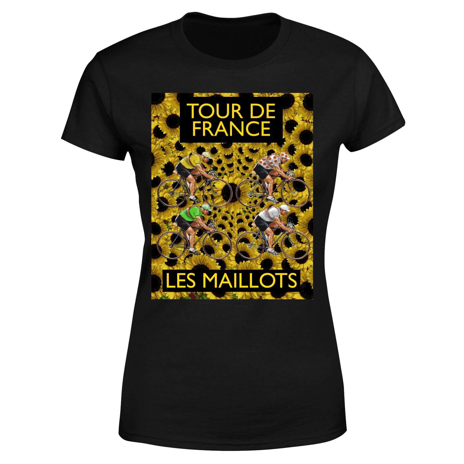 TDF Les Maillots Women's T-Shirt - Black - L - Black