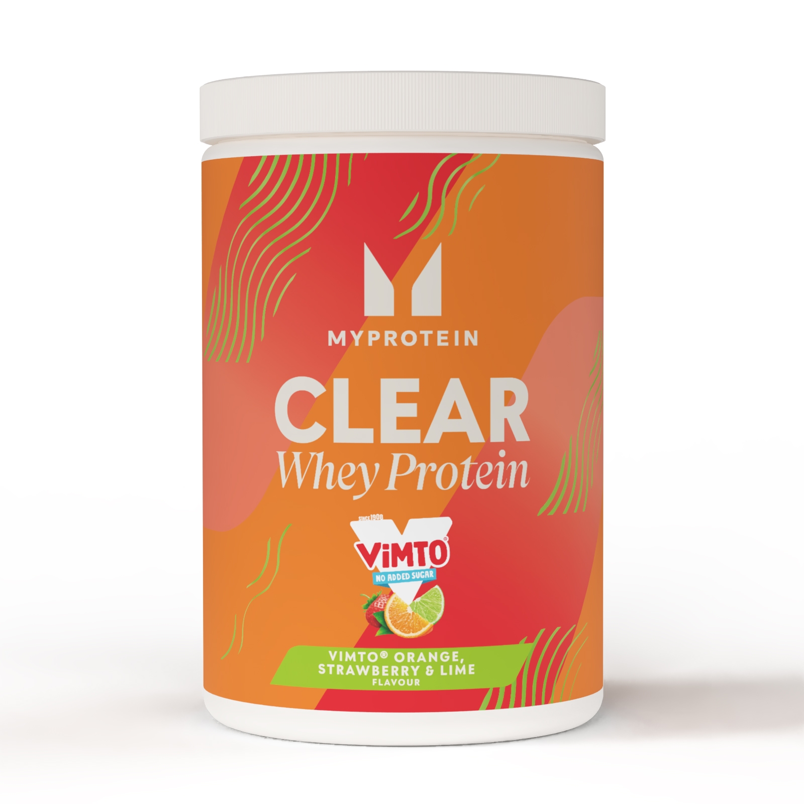 Clear Whey Protein Powder - 20 Servings - 520g - Vimto - Orange, Strawberry and Lime