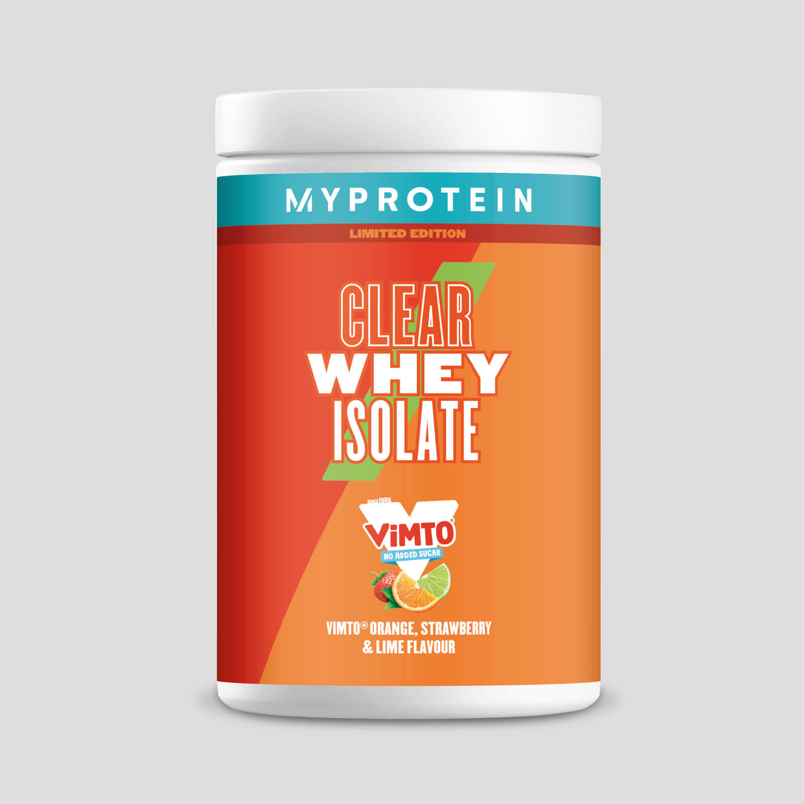 Clear Whey Protein Powder - 20 Servings - 520g - Vimto - Orange, Strawberry and Lime