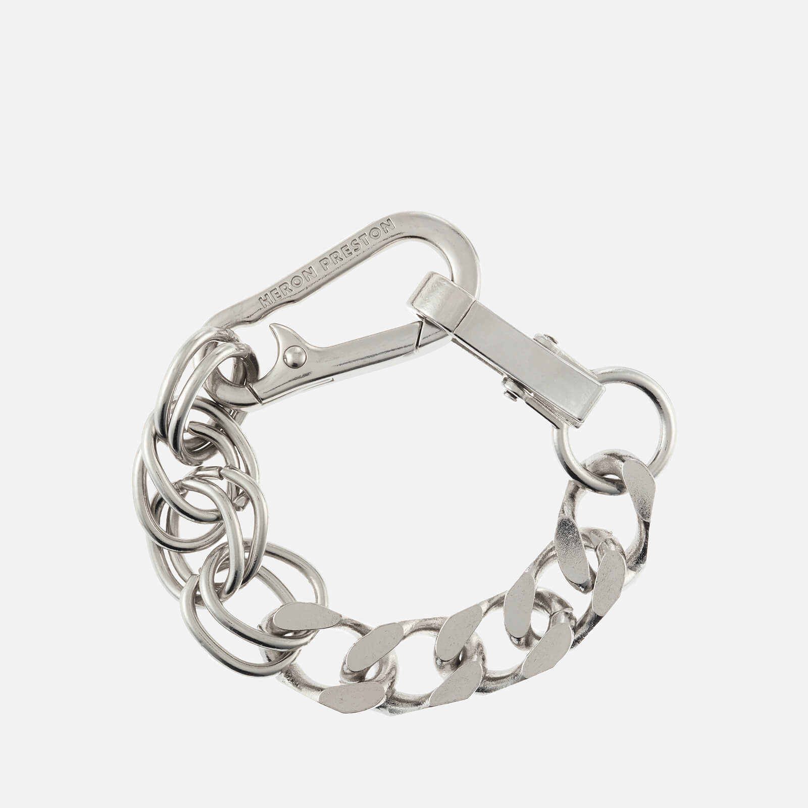 Heron Preston Silver-Tone Chain Bracelet