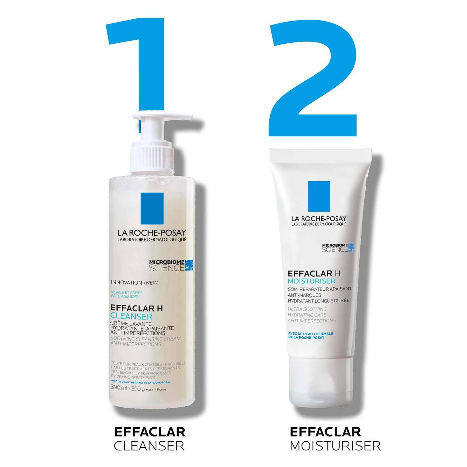 Thumbnail - La Roche-Posay Effaclar H Iso-biome Soothing Moisturising Cream For Sensitive Blemish-Prone Skin 40ml