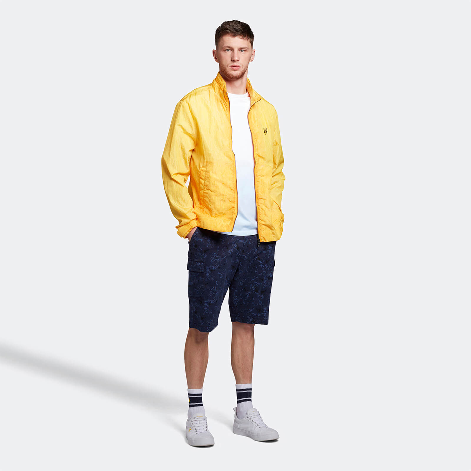 

Splatter Print Cargo Shorts - 38