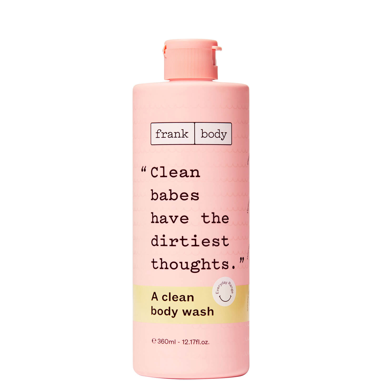Frank Body Clean Body Wash 360ml (Various Options) - Sunday Brunch