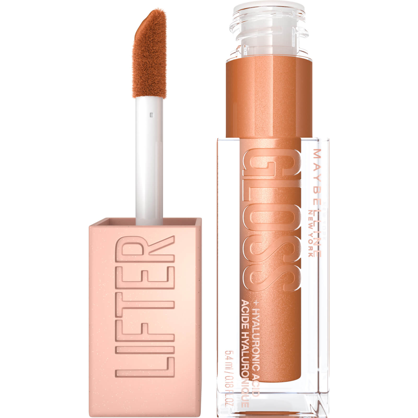 Shop Maybelline Lifter Gloss Hydrating Lip Gloss With Hyaluronic Acid 5g (various Shades) - Gold