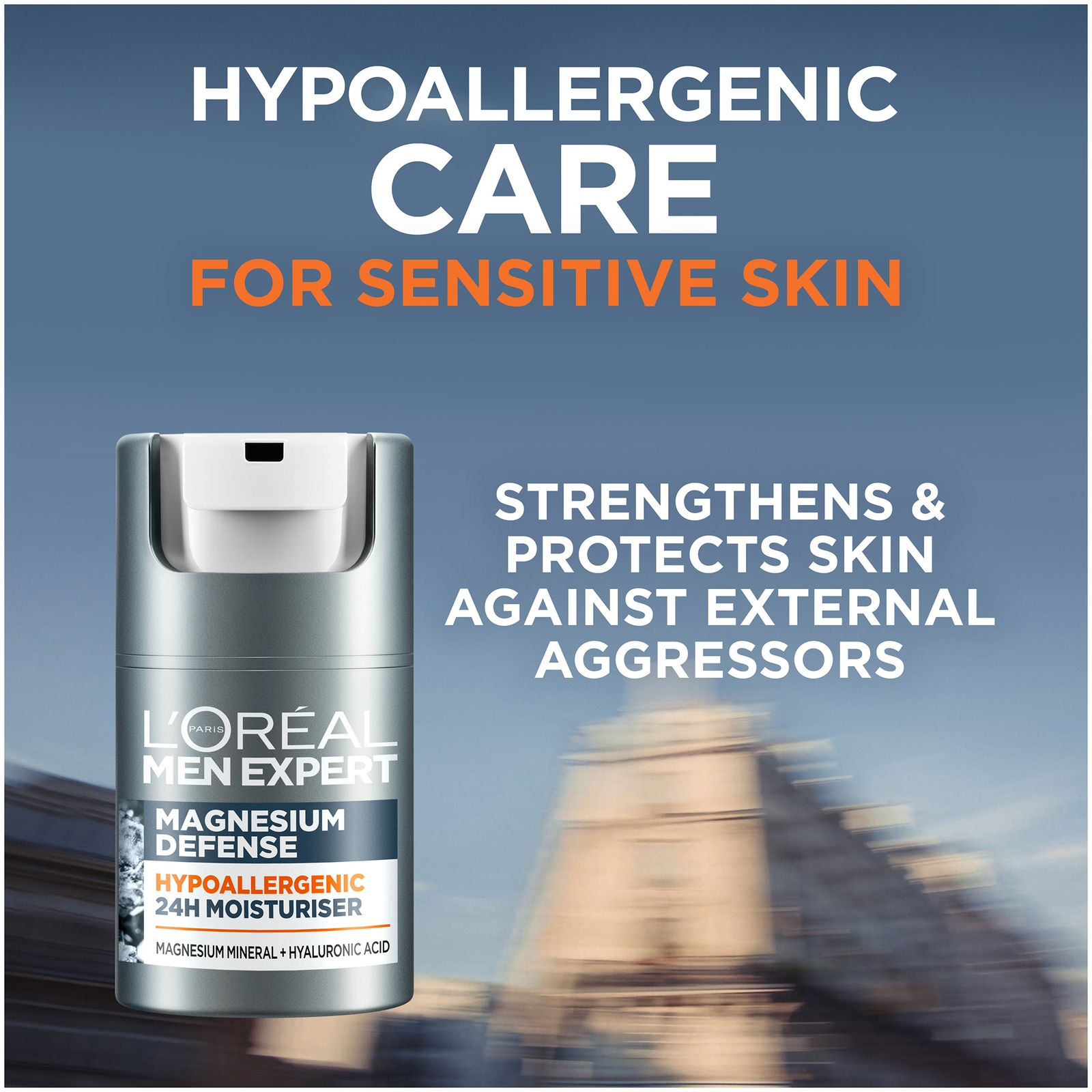 Thumbnail - L'Oréal Paris Men Expert Feuchtigkeitspflege für Empfindliche Haut 24-Stunden Tägliche Feuchtigkeitspflege für Herren 50...
