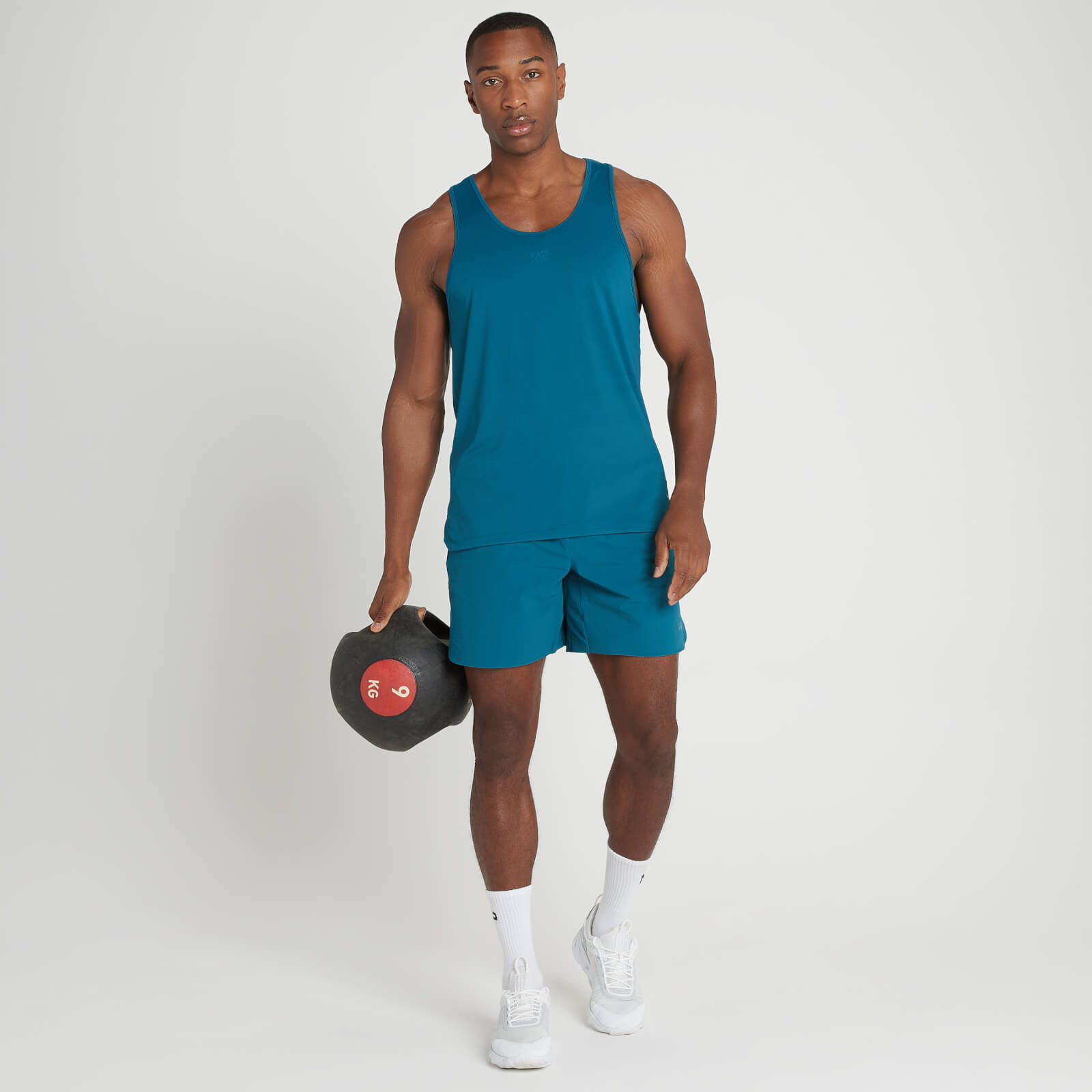 5059883149486 - Mens Tempo Ultra nahtloses Stringer-Top — Deep Lake - XS 5059883149486 - Mens Tempo Ultra nahtloses Stringer-Top — Deep Lake - XS