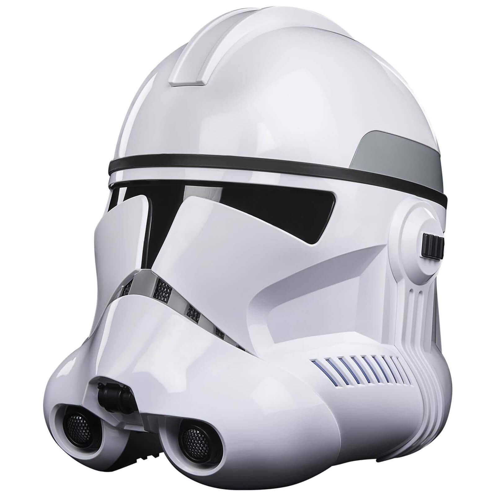 Image of Hasbro Star Wars The Black Series Phase II Clone Trooper Premium Electronic Helmet 