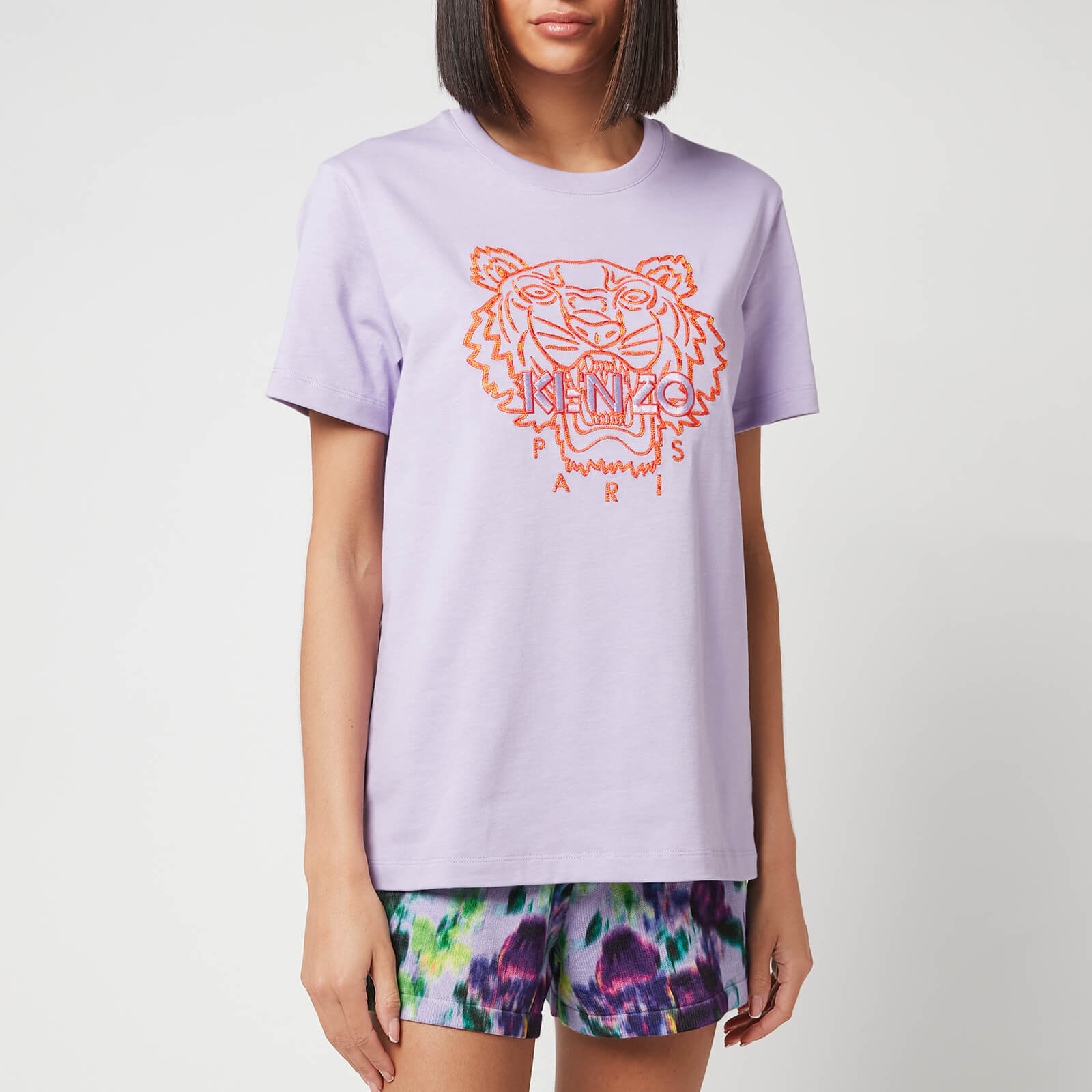 KENZO Women's Tiger Seasonal Loose T-Shirt - Wisteria - XS