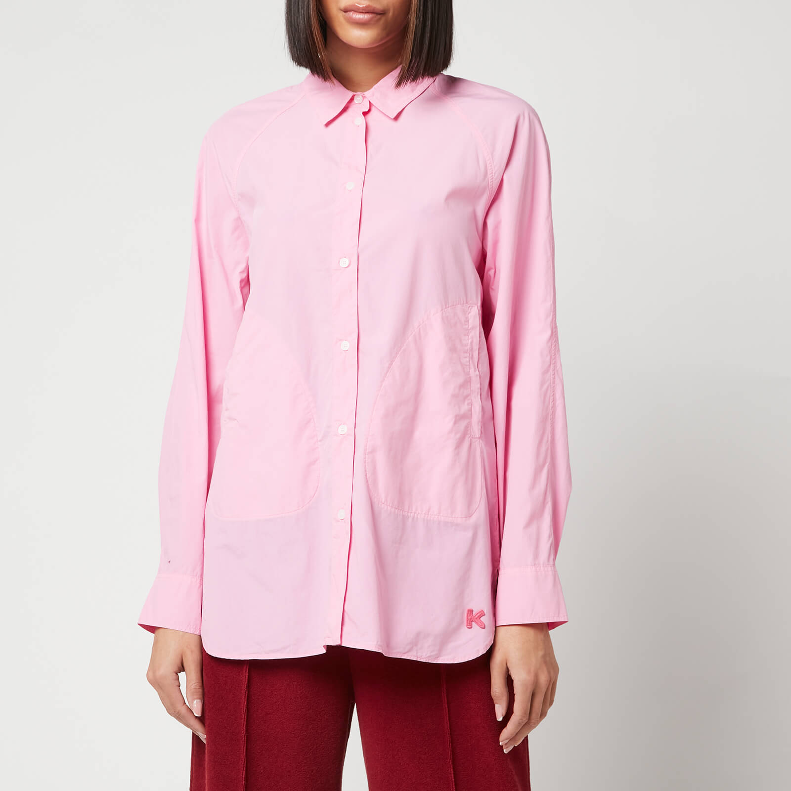 KENZO Women's Tunic Shirt - Rose - UK 6