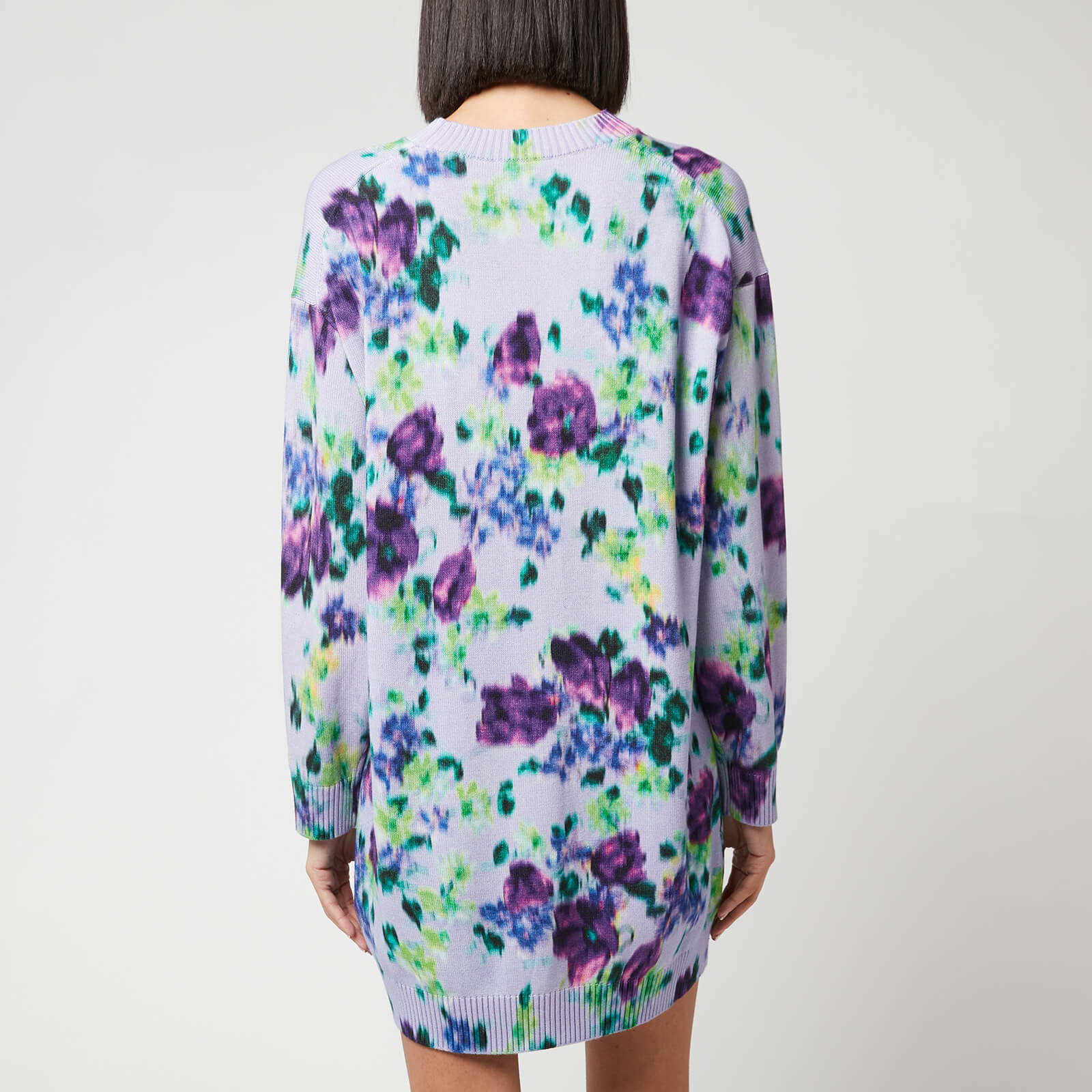Kenzo  Women's Printed Jumper Dress - Wisteria - Xs