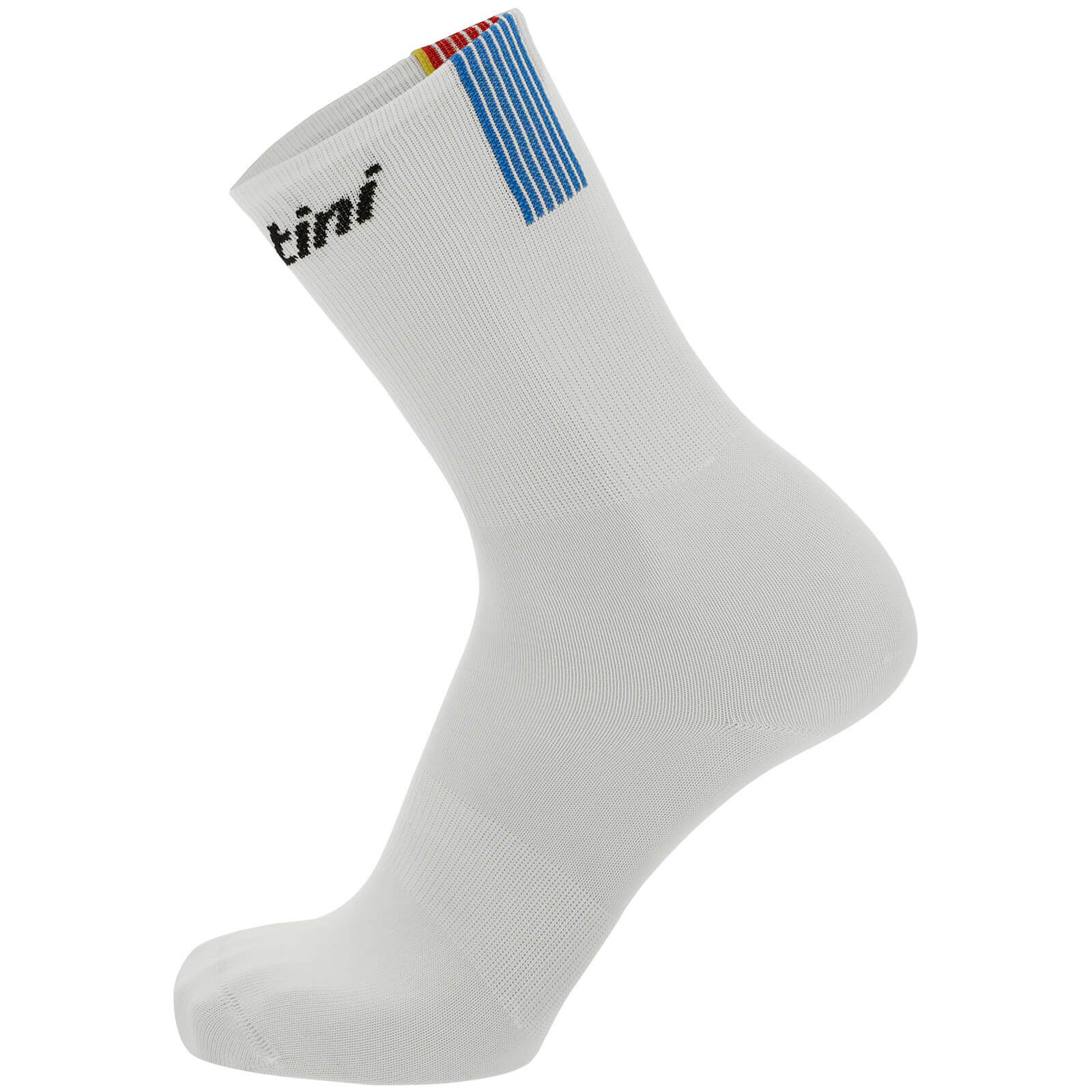 Image of Santini Tour de France Trionfo High Profile Socks - M - White