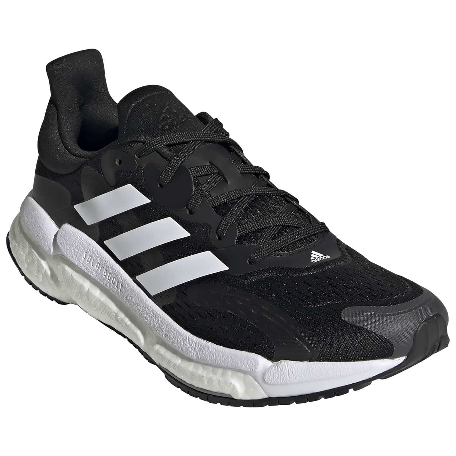 adidas Women's Solar Boost 4 Running Shoes - Core Black/Ftwr White/Grey Six - US 5.5/UK 4