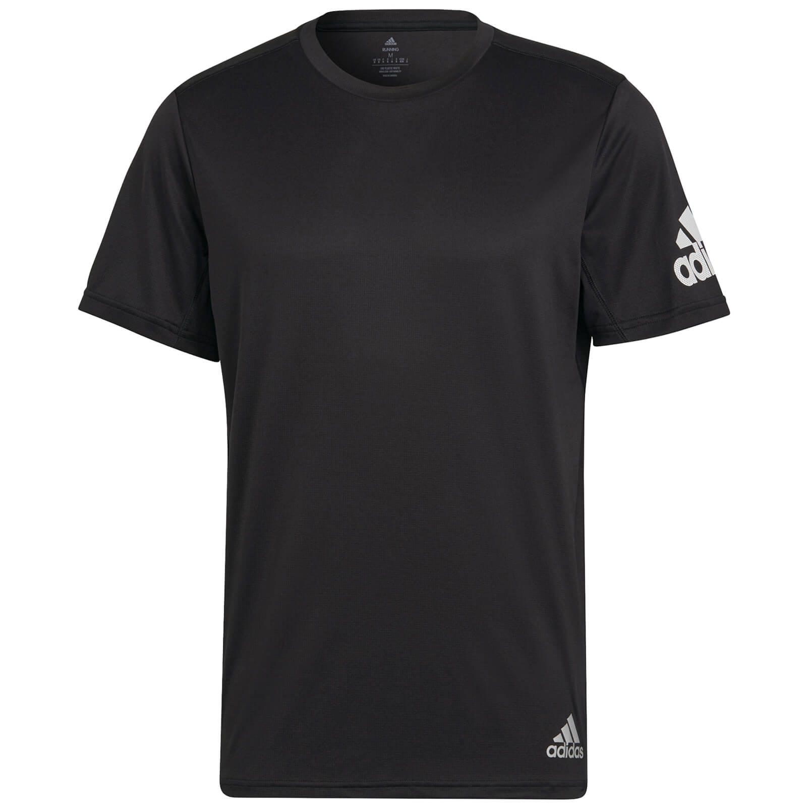 adidas Run It T-Shirt - Black - S