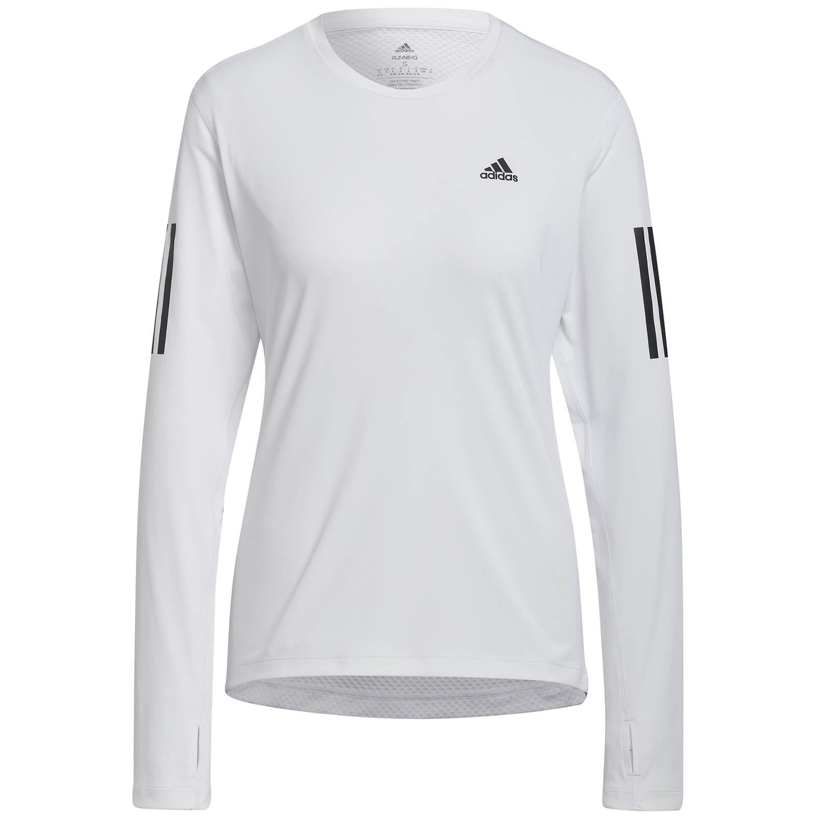 Adidas Women's Own The Run Long Sleeve T-Shirt - White - L