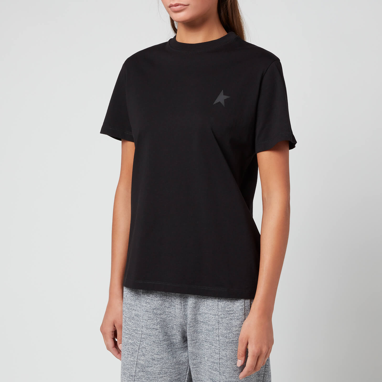 Golden Goose Deluxe Brand Women's Star W'S Regular T-Shirt - Black - XS