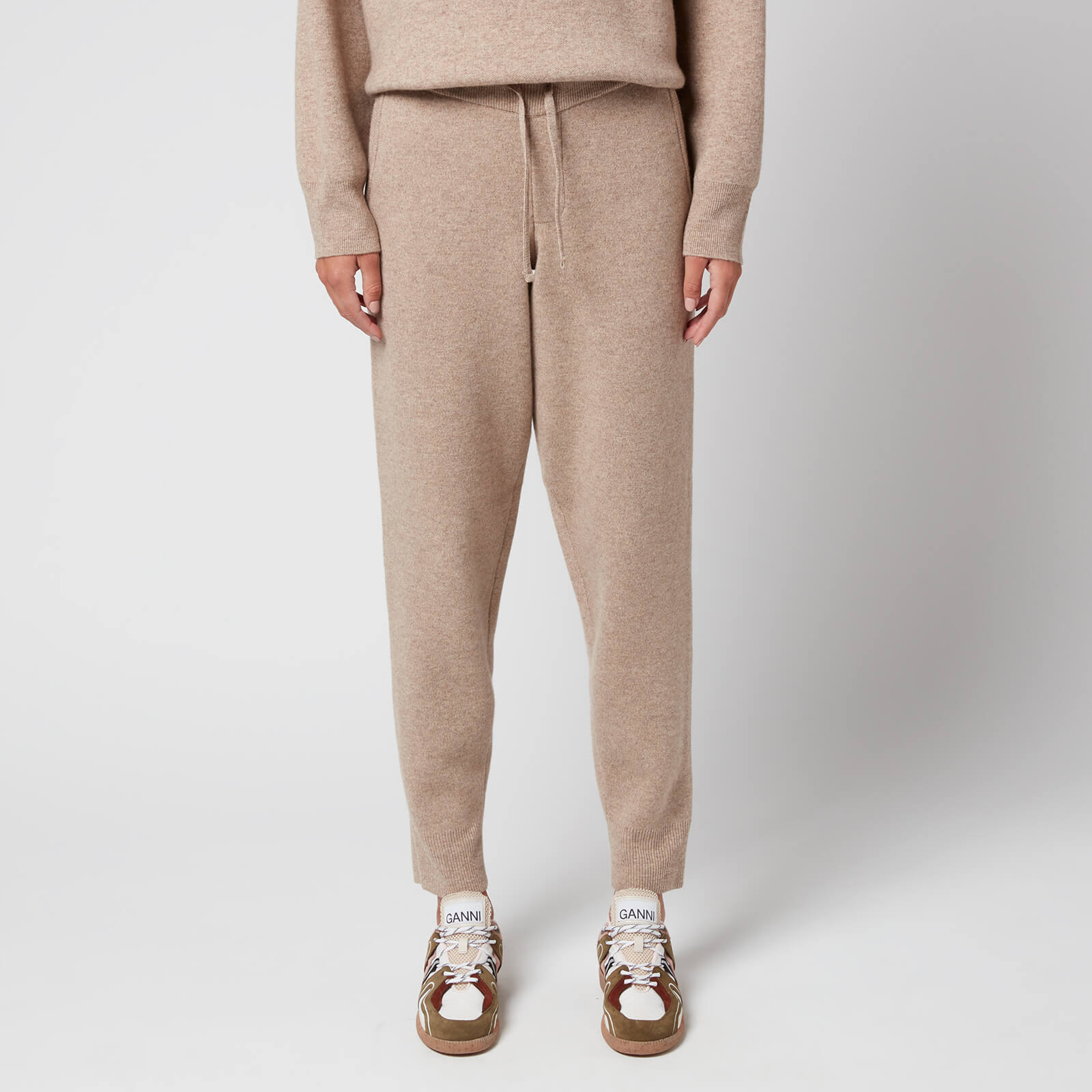 Holzweiler Women's Navigation Knit Trousers - Taupe - XS