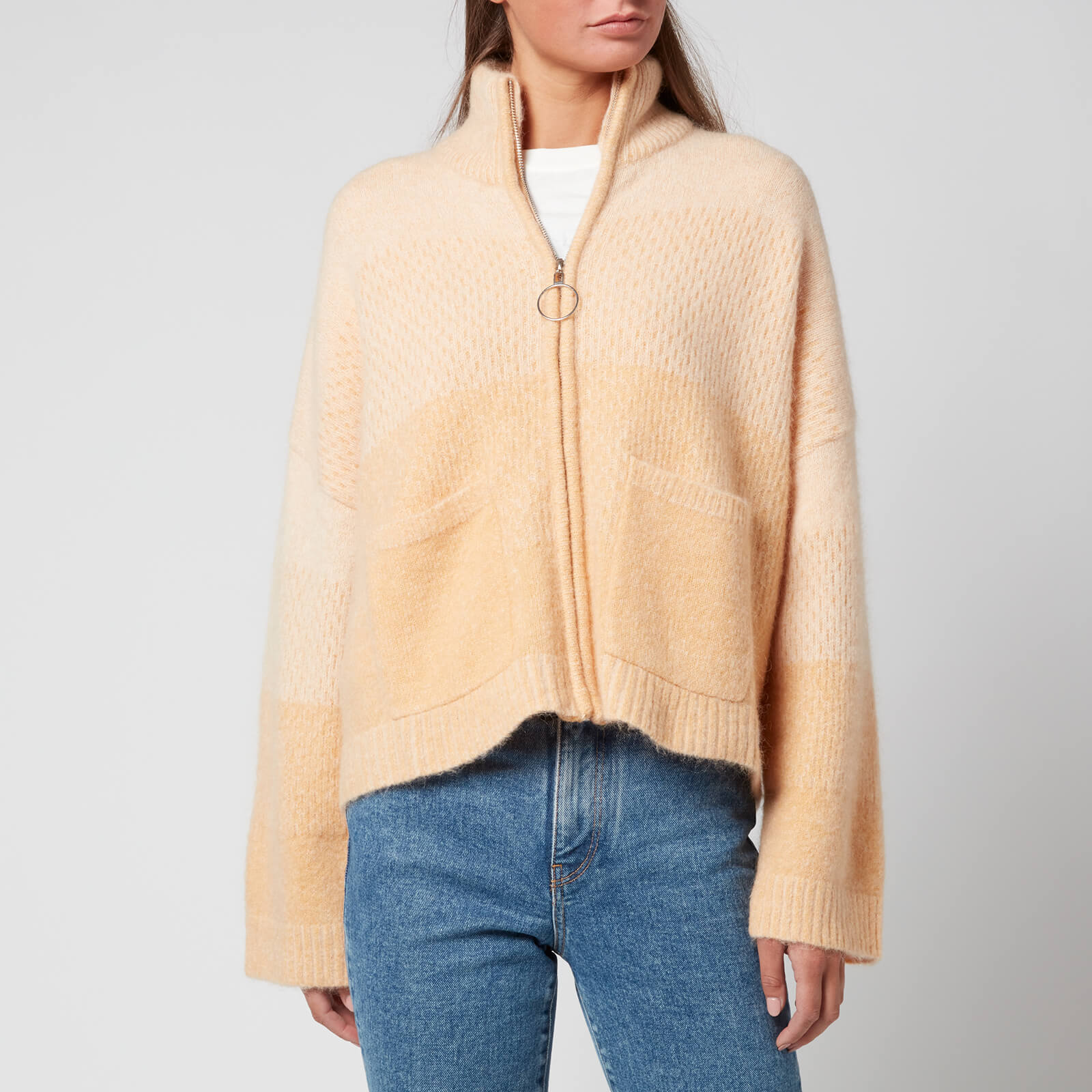 Holzweiler Women's Tine Knit Cardigan - Light Orange - XS