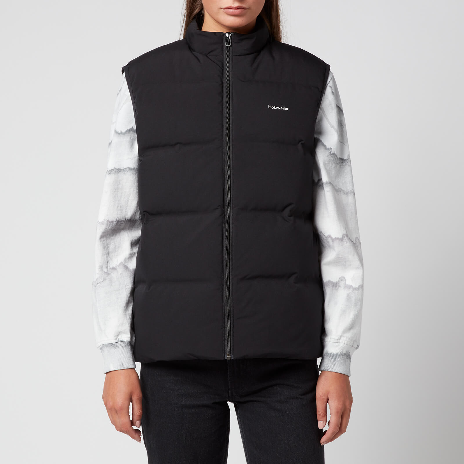 Holzweiler Women's Diff Down Vest - Black - XS