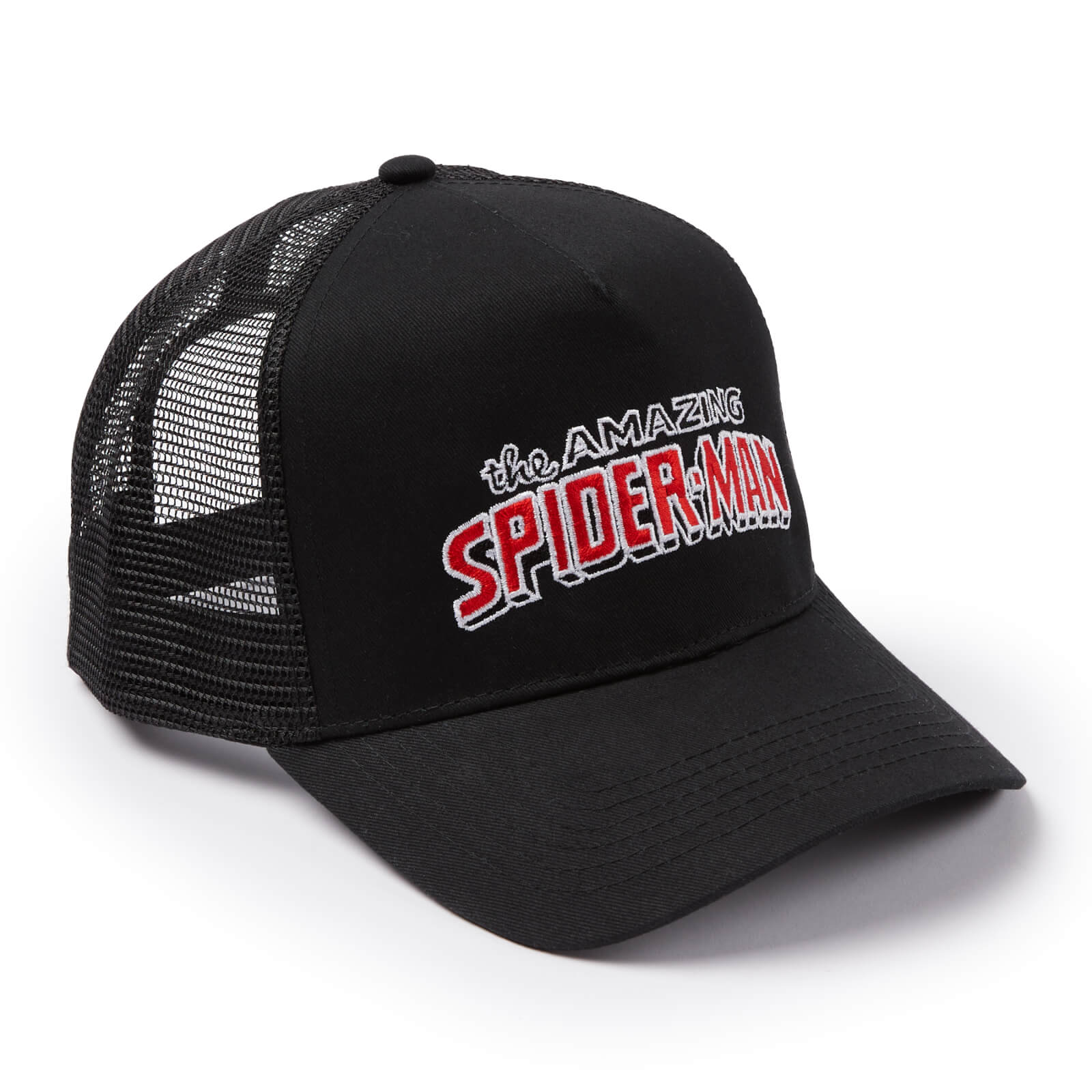 Marvel The Amazing Spiderman Trucker Cap - Black