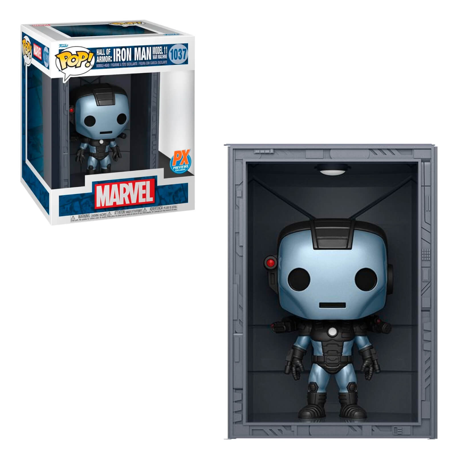 Px Previews Marvel Hall Of Armor Iron Man Exc Mark 11 War Machine Funko Pop! Vinyl