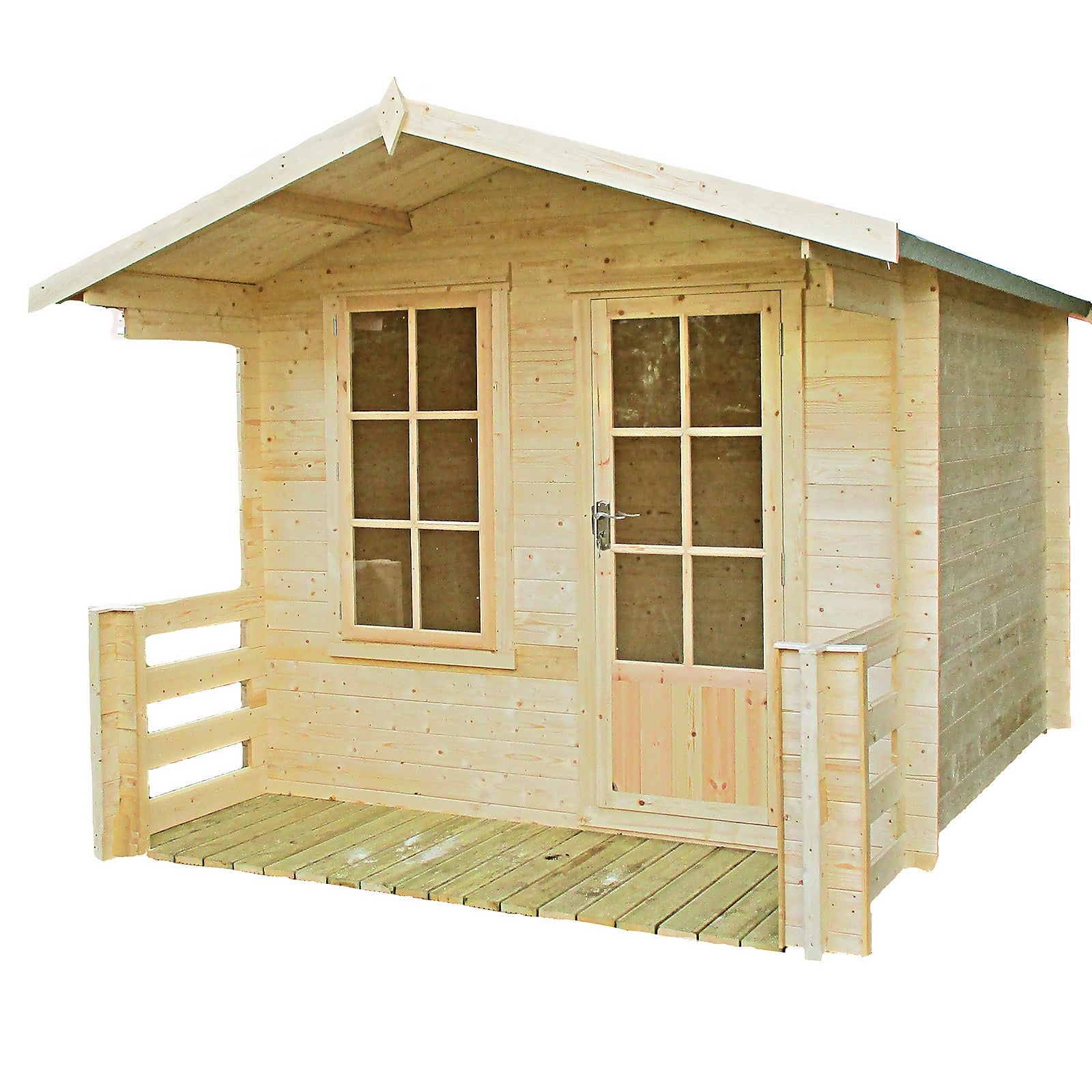 Shire 8 x 8ft Maulden Log Cabin - Including Installation thumbnail