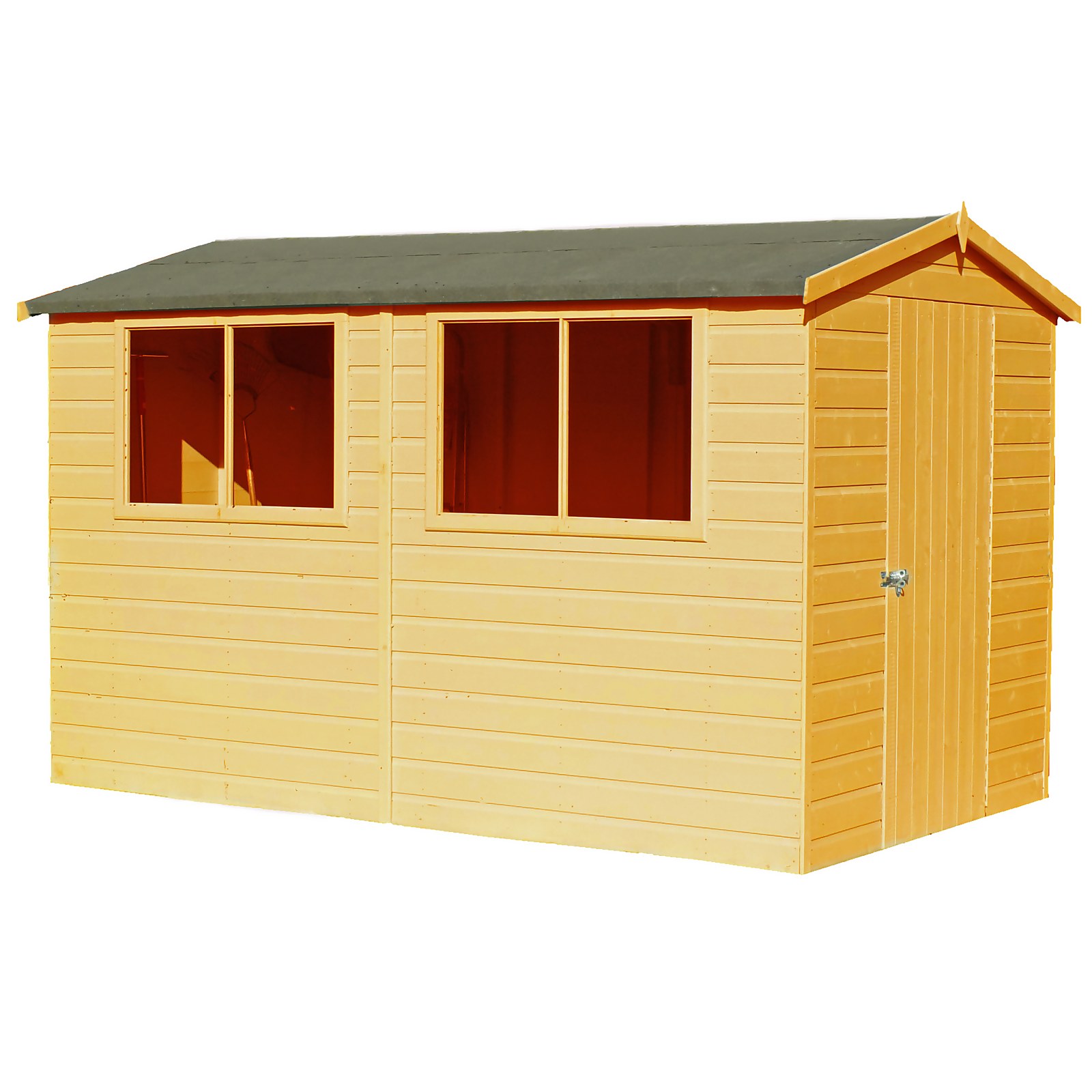 Shire 12 x 8ft Lewis Garden Shed - Including Installation