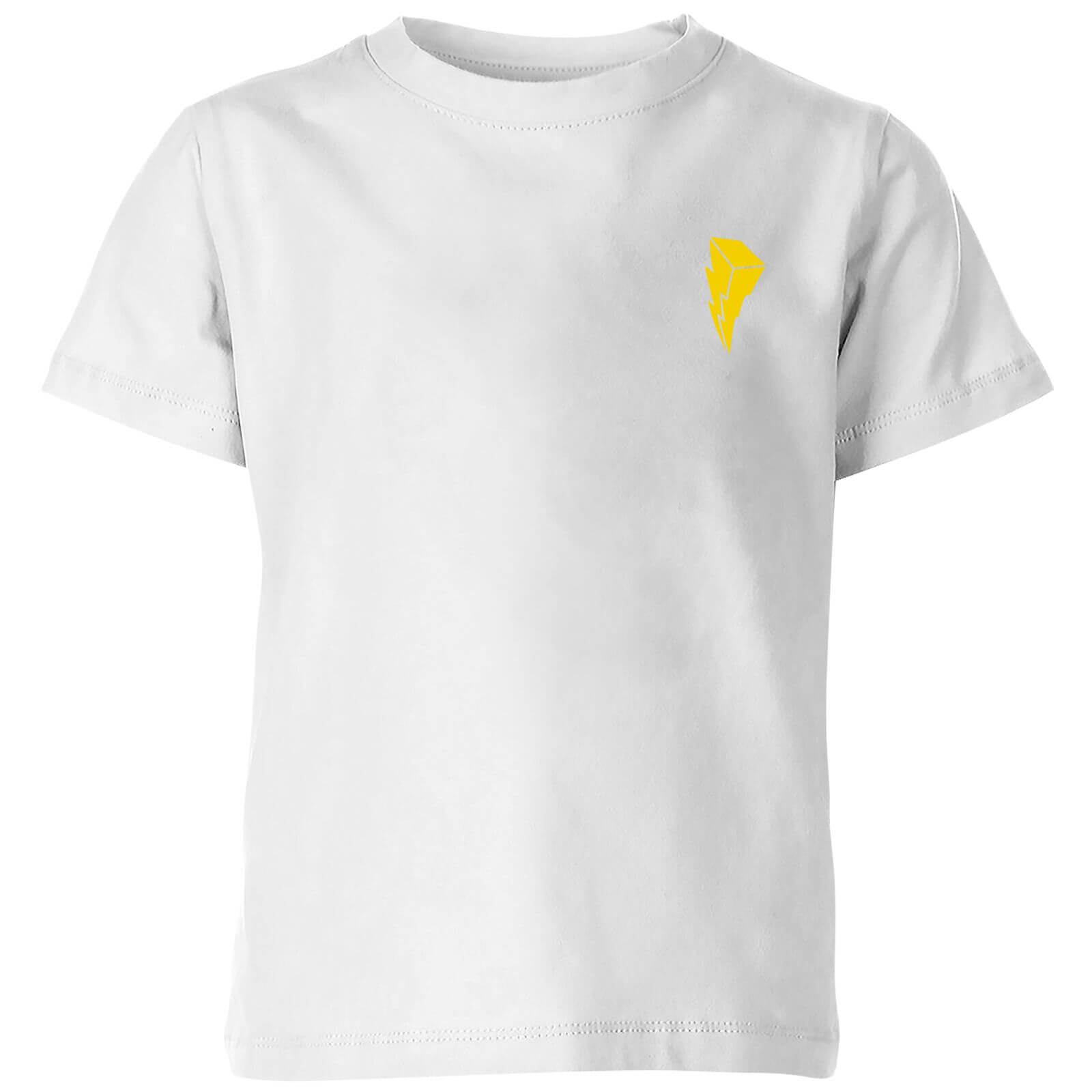 Power Rangers Disc Kids' T-Shirt - White - 7-8 Jahre