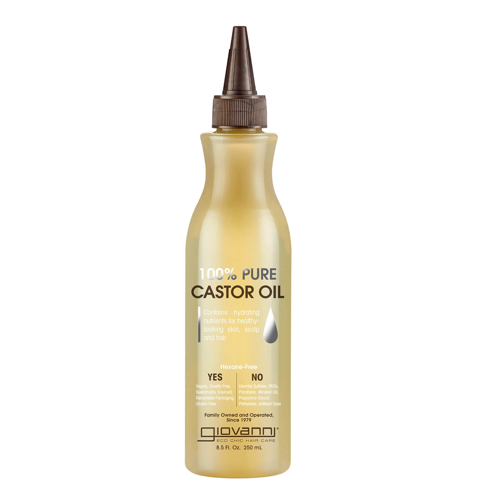 Giovanni 100% Pure Castor Oil 250ml