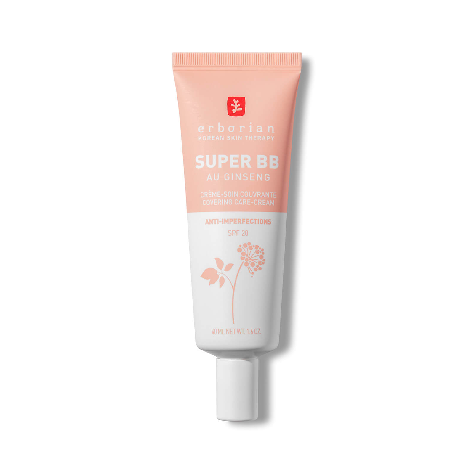 Super BB Cream 40ml - Base de maquillaje correctora de alta cobertura con FPS20 para piel irregular (Varios tonos) - Clair