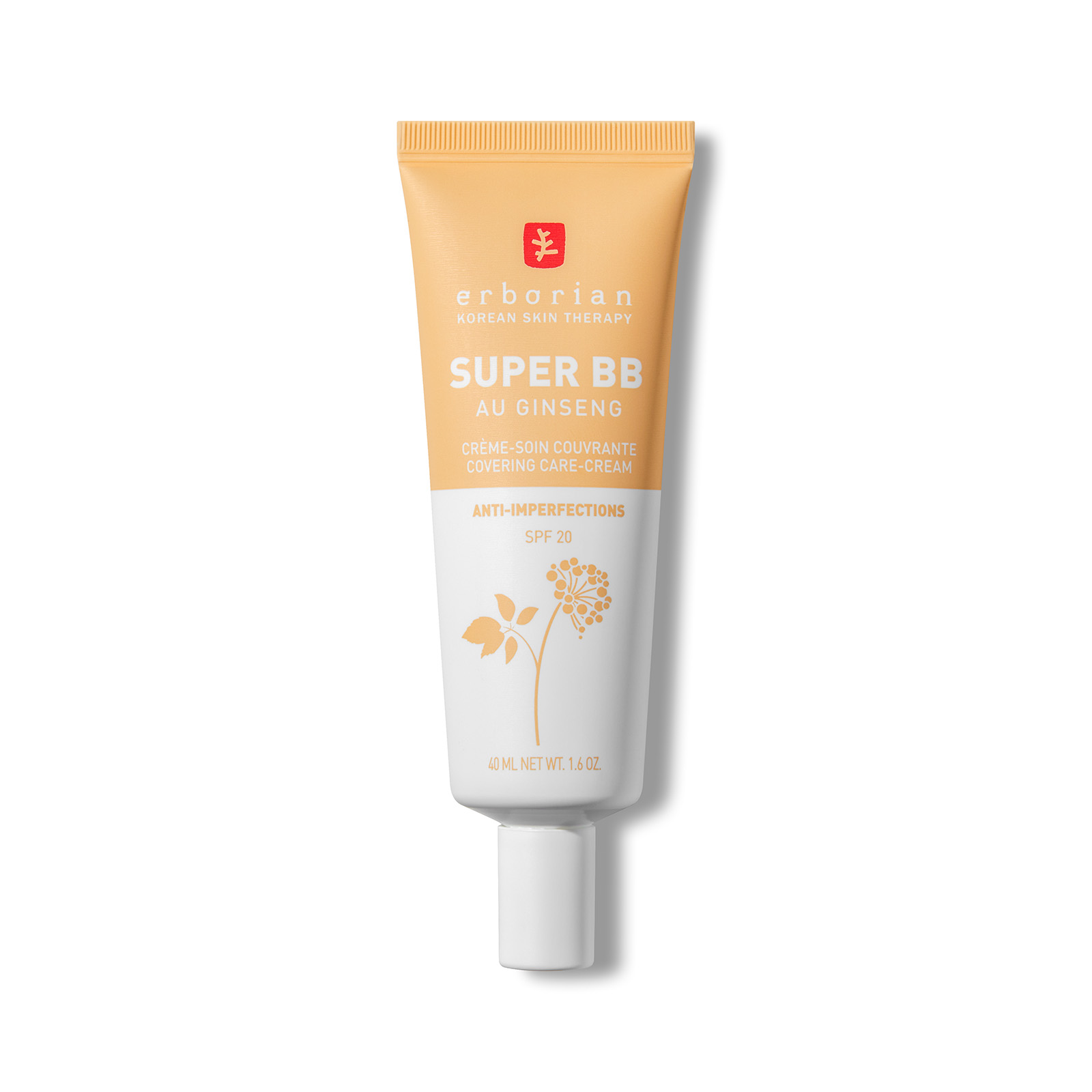 Super BB Cream 40ml - Base de maquillaje correctora de alta cobertura con FPS20 para piel irregular (Varios tonos) - Nude