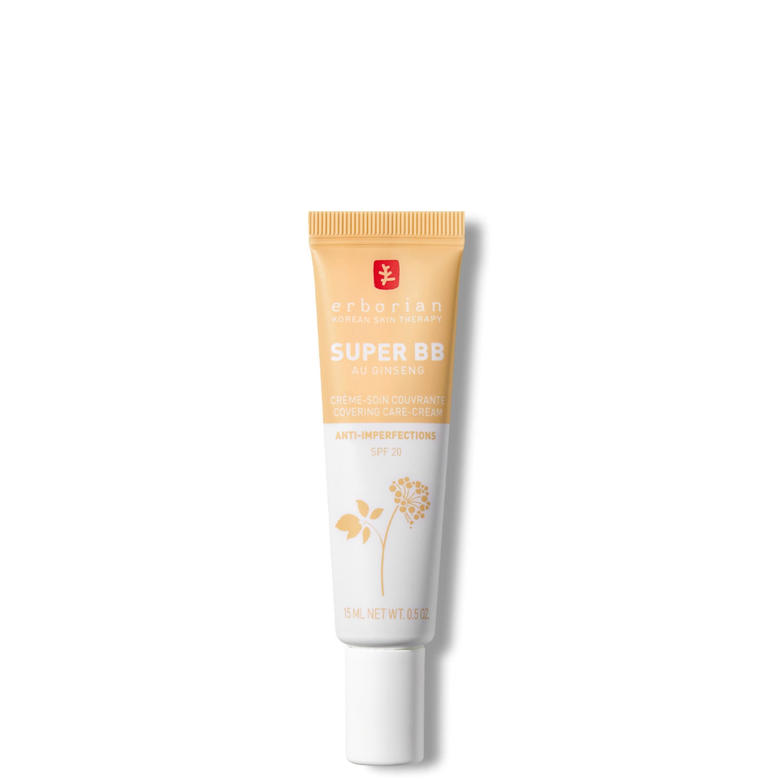 Super BB Cream 15ml - Base de maquillaje correctora de alta cobertura con FPS20 para piel irregular (Varios tonos) - Nude