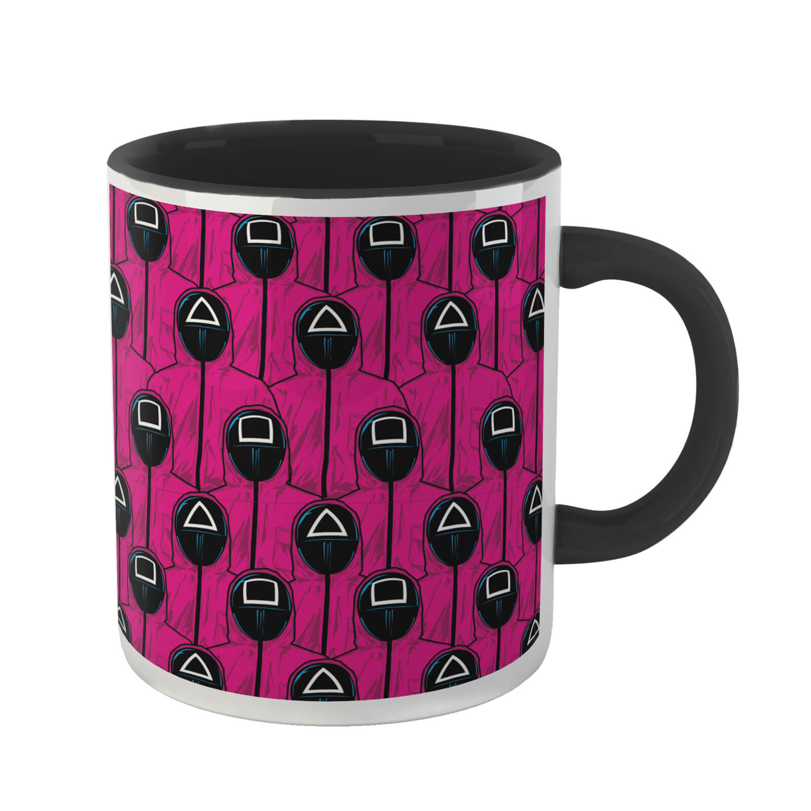 

Squid Game Shape Masks Mug - Black