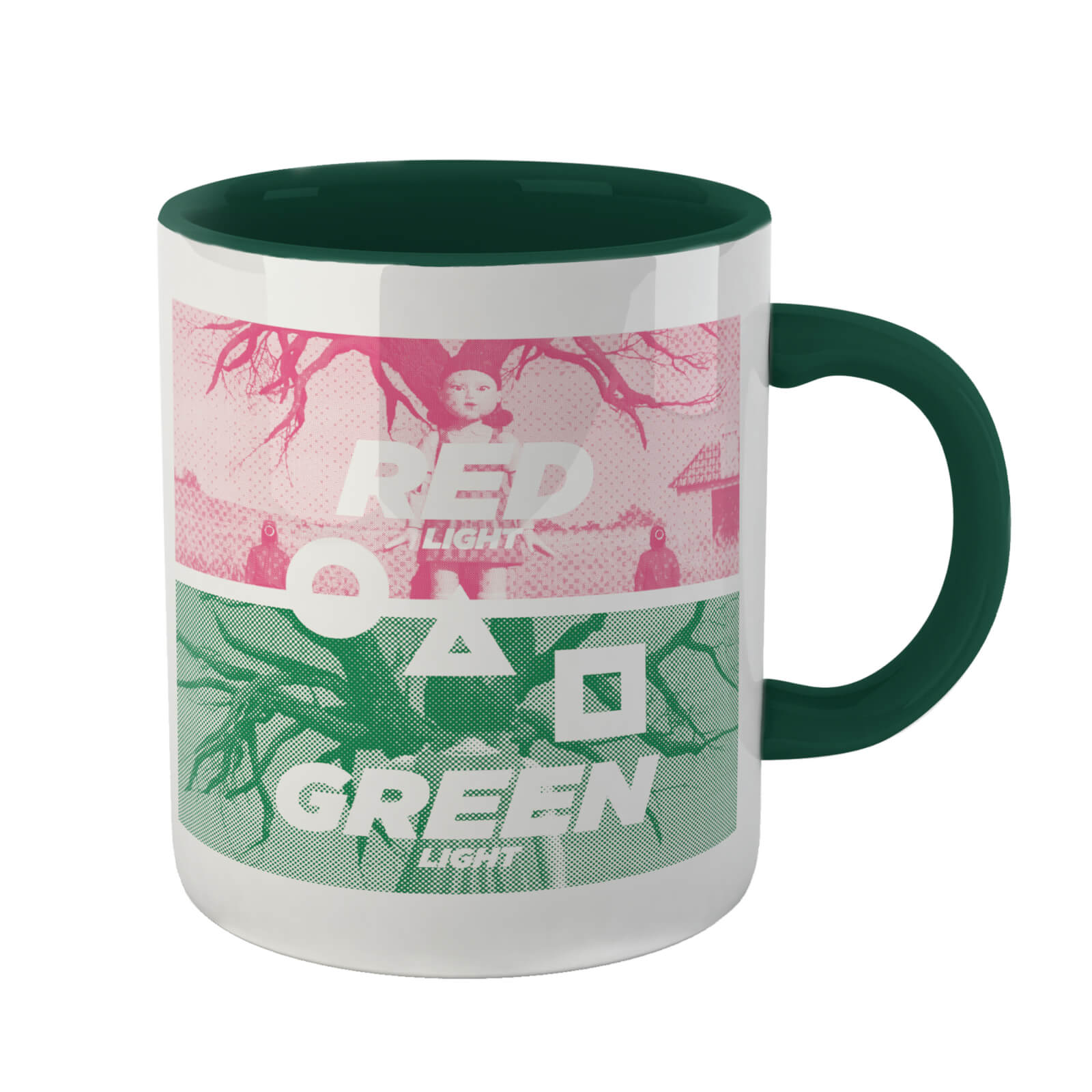 Squid Game Red Light Green Light Mug - Green