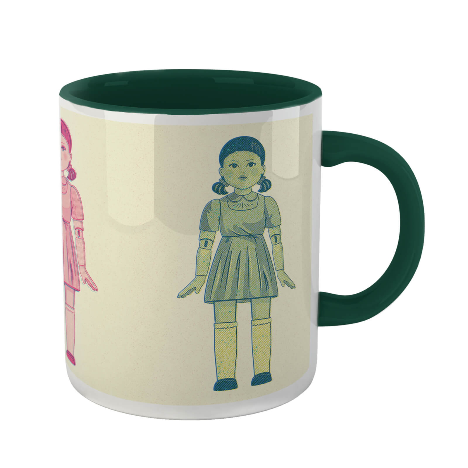 

Squid Game Giant Doll Mug - Green