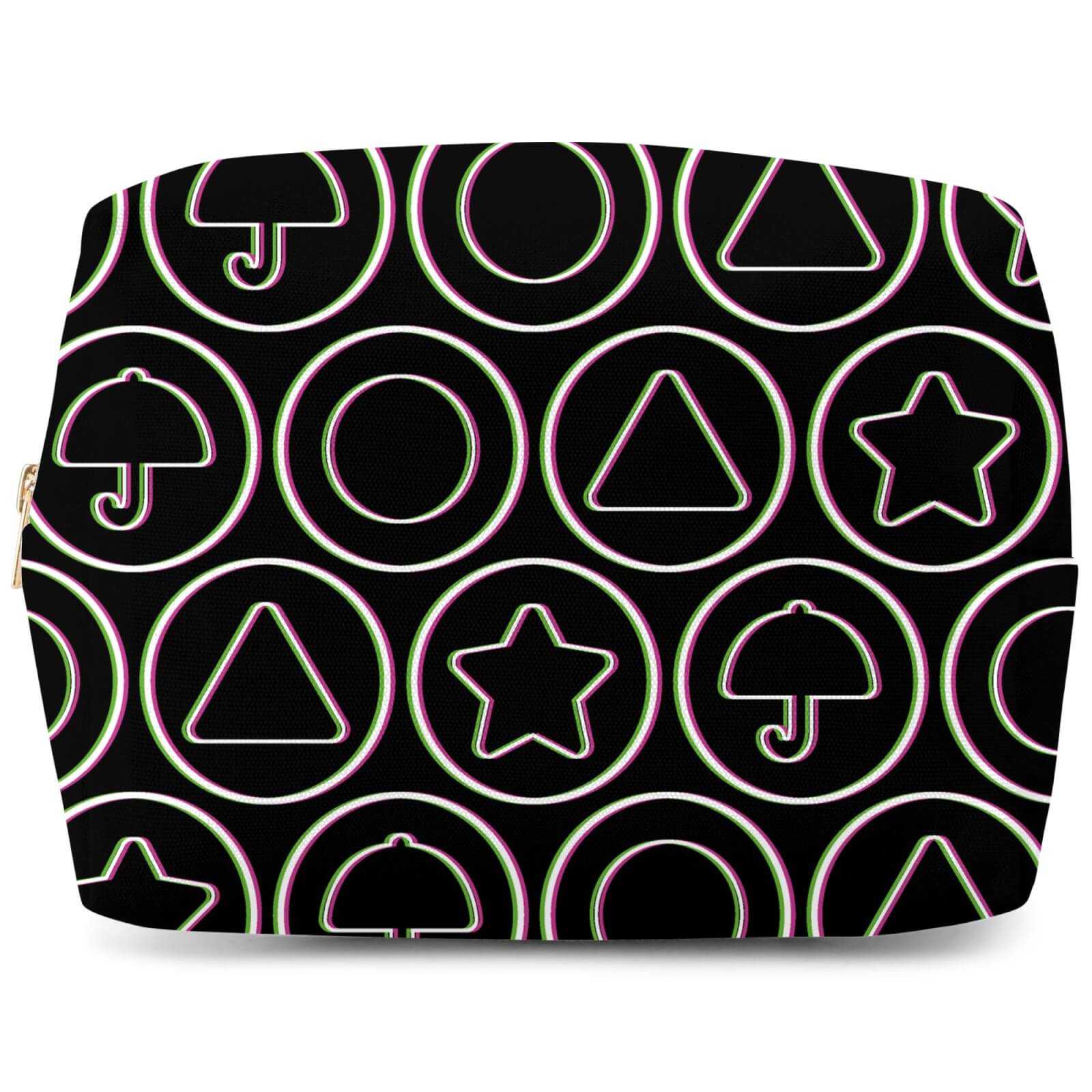 Honeycomb Glitch Wash Bag
