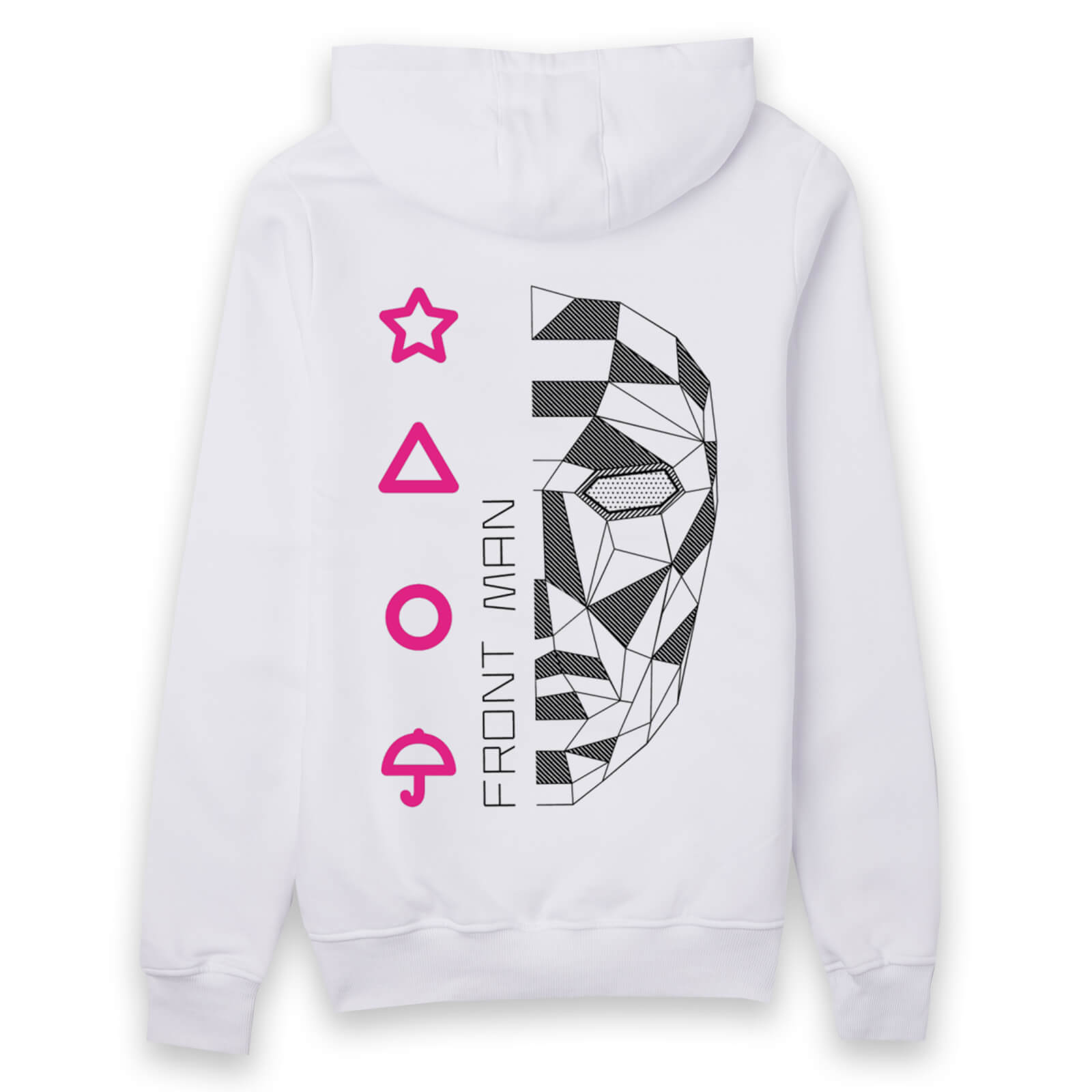 Squid Game Front Man Hoodie - White - S - Wit