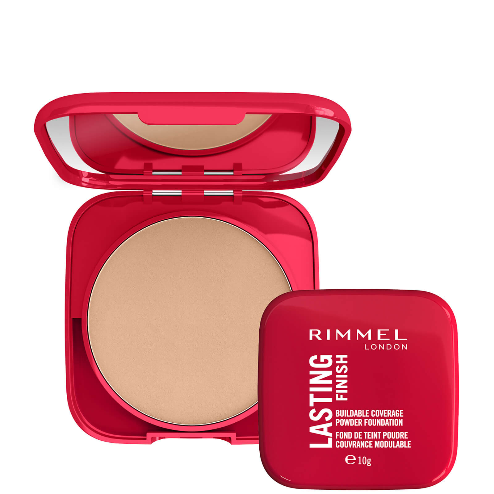 Rimmel London Lasting Finish Compact Foundation 10g (various Shades) - 012 Cinnamon In White