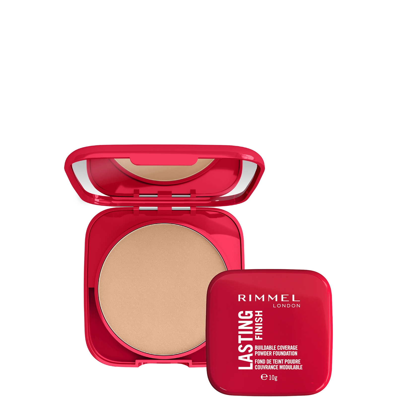 Image of Rimmel London Lasting Finish Compact Foundation 10g (Various Shades) - 001 Porcelain051