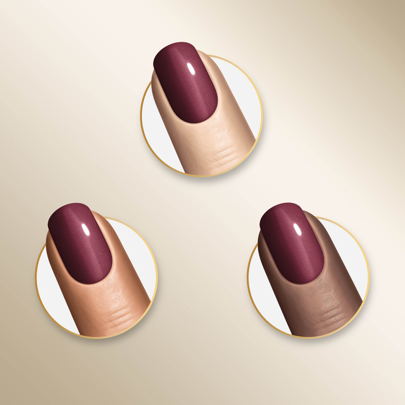 Thumbnail - Max Factor Miracle Pure Nail Polish Lacquer 12ml (Various Shades) - Regal Garnet