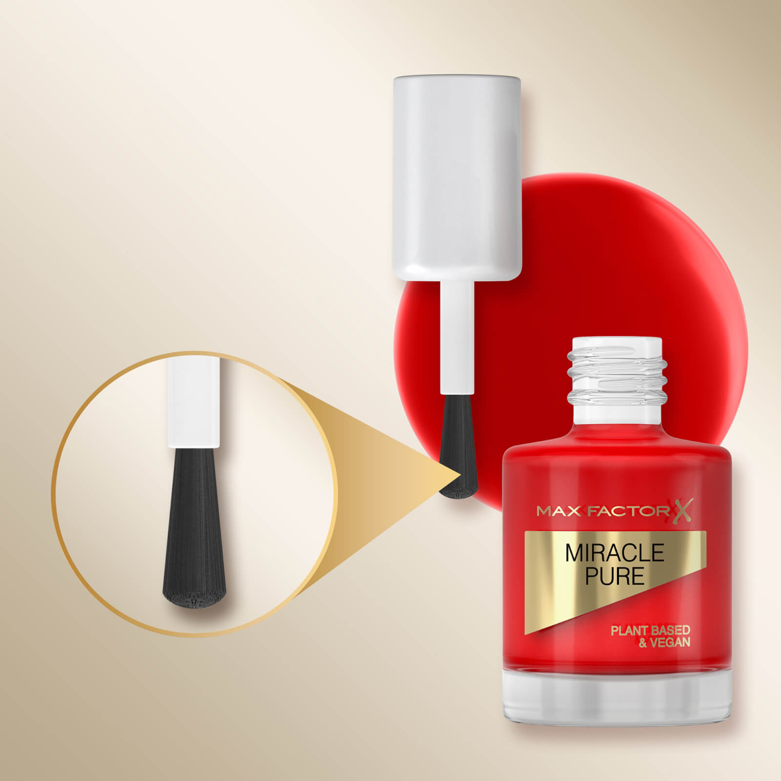 Thumbnail - Max Factor Miracle Pure Nagellack Lack 12 ml (Verschiedene Farbtöne) - Scarlet Poppy