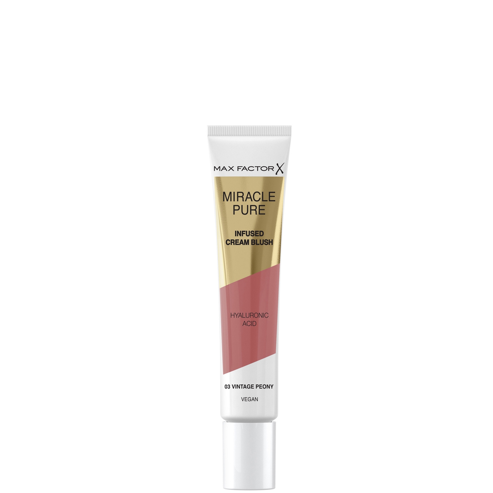 Max Factor Miracle Pure Cream Blush 15ml (Various Shades) - Vintage Peony