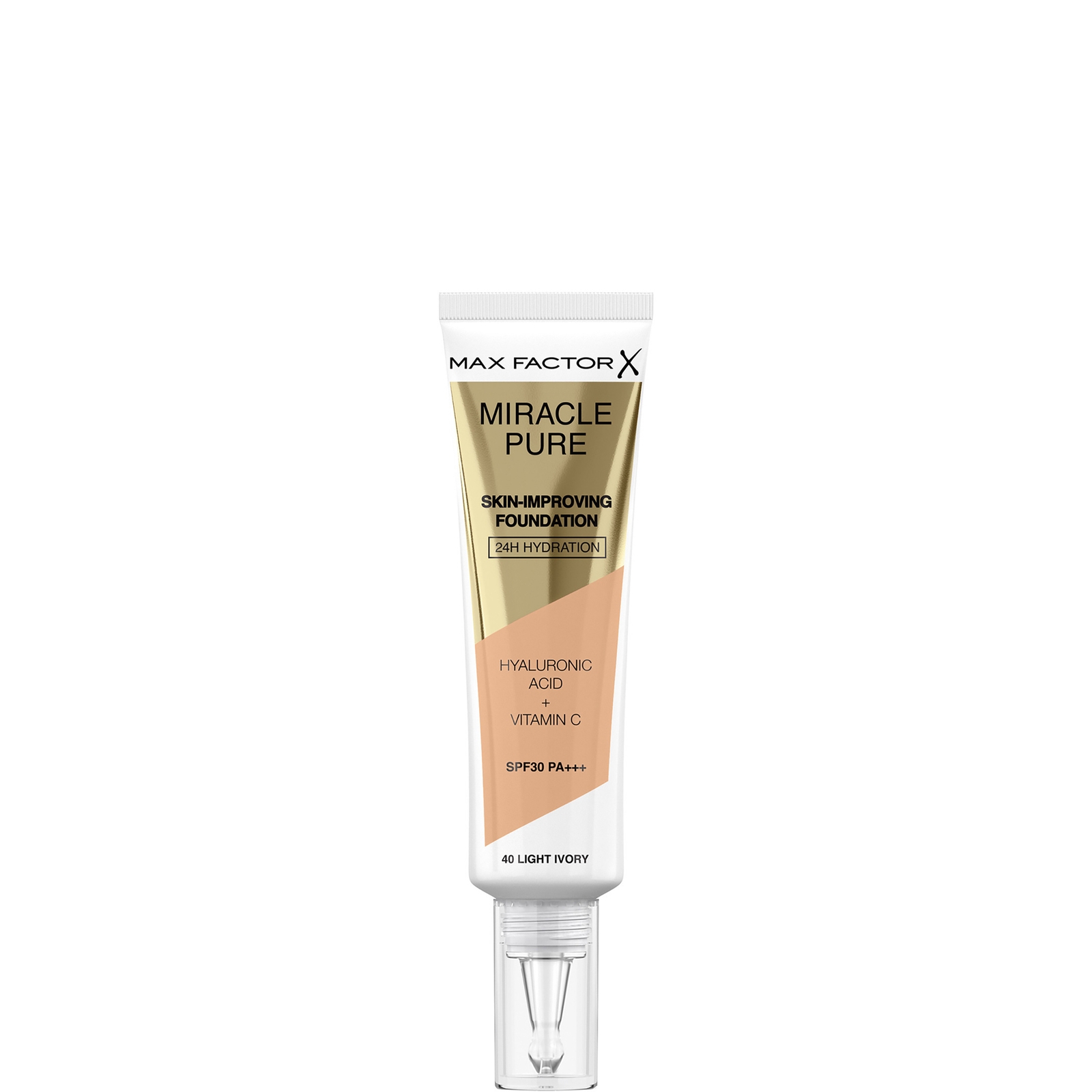 Max Factor Miracle Pure Skin Improving Foundation 30ml (Various Shades) - Light Ivory