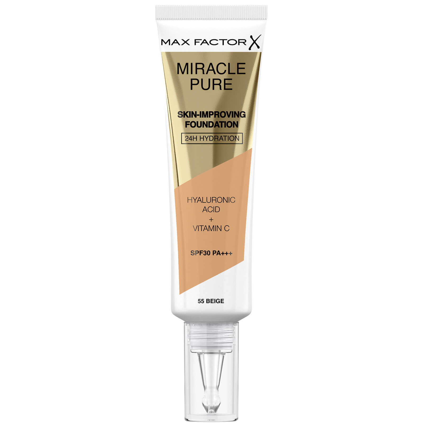 Max Factor Miracle Pure Skin Improving Foundation 30ml (Various Shades) - Beige