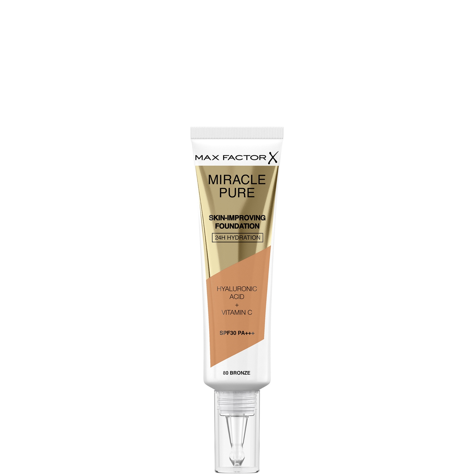 Image of Max Factor Miracle Pure Skin Improving Foundation 30ml (Various Shades) - Bronze051